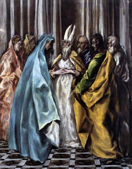 El Greco The Marriage of the Virgin China oil painting art